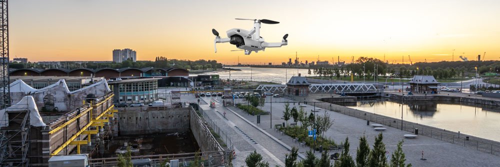 Innovatie: het gebruik van drones op de werven