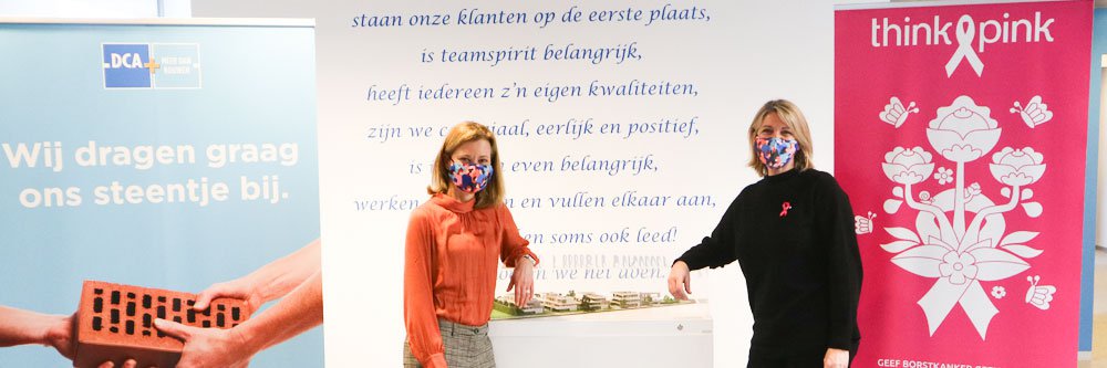DCA verlengt samenwerking met Think Pink voor 3 jaar