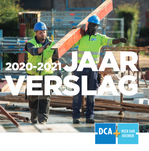 Cover jaarverslag DCA 2020-2021