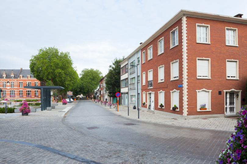 Niel “Dorpsplein, Berthoutstraat, ..."