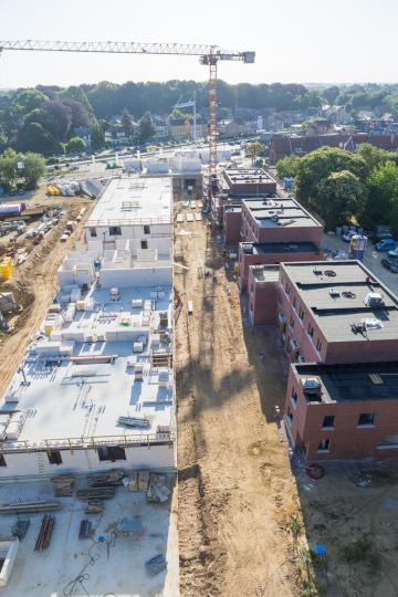 Luchtfoto project "Midden" in Boechout