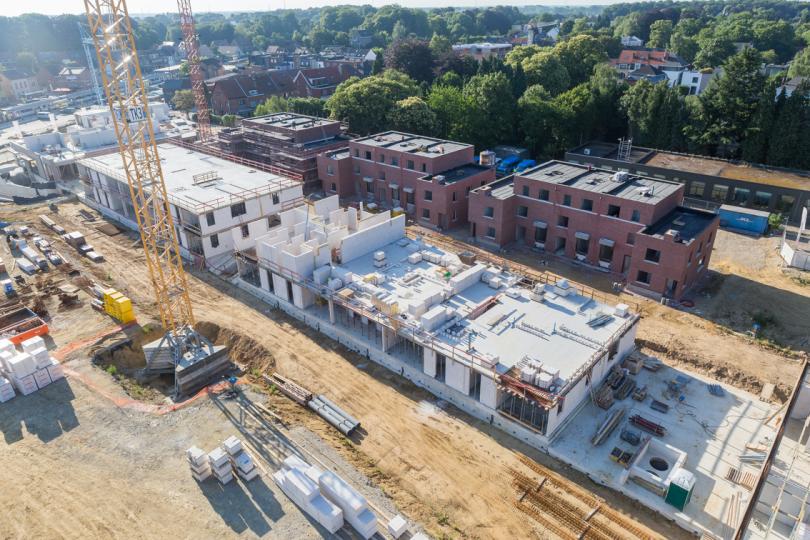 Luchtfoto project "Midden" in Boechout