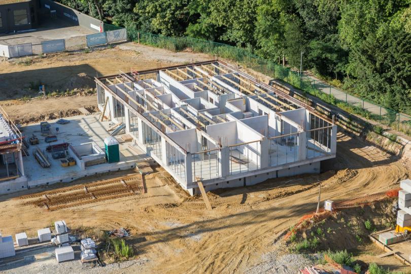 Luchtfoto project "Midden" in Boechout