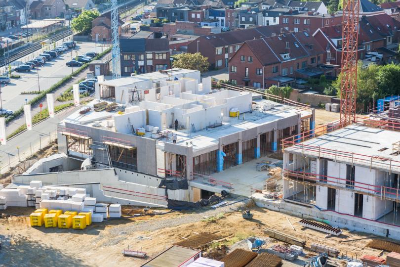 Luchtfoto project "Midden" in Boechout