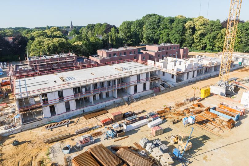 Luchtfoto project "Midden" in Boechout