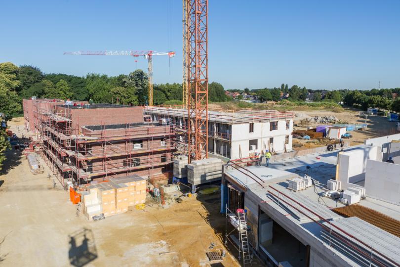 Ruwbouw project "Midden" in Boechout