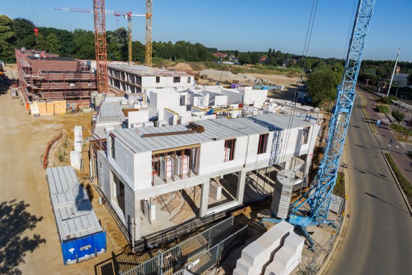 Ruwbouw project "Midden" in Boechout