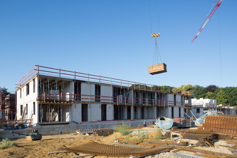 Ruwbouw project "Midden" in Boechout