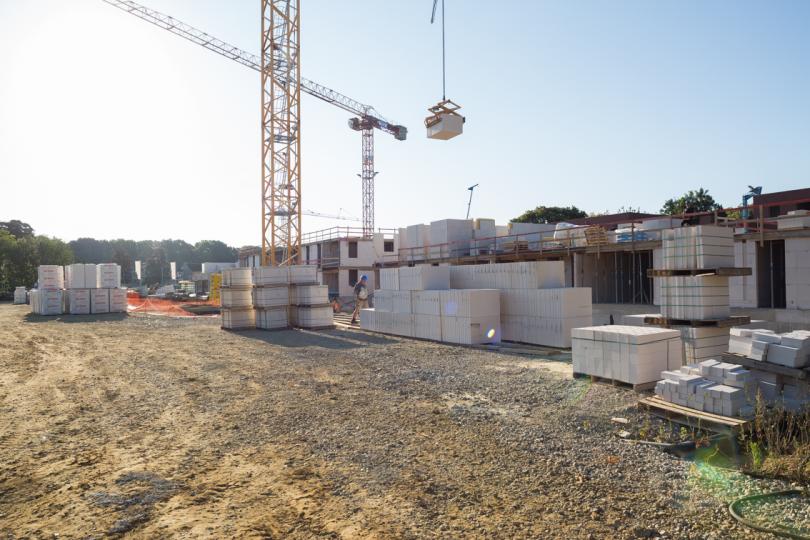 Ruwbouw project "Midden" in Boechout