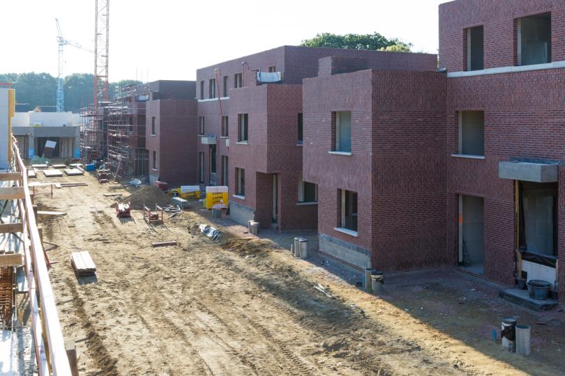 Ruwbouw project "Midden" in Boechout