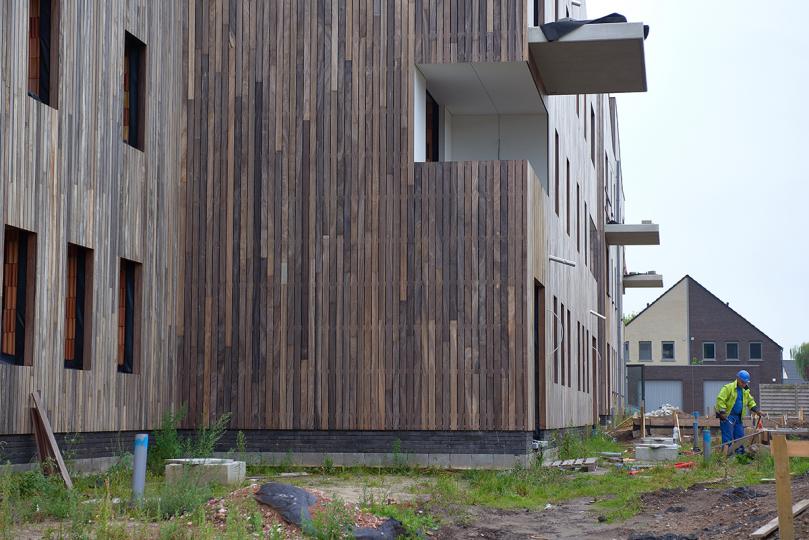 Buitenkant woonwijk Heikant in Essen | DCA