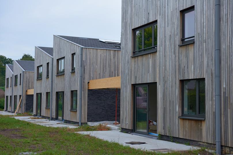 Buitenkant woonwijk Heikant in Essen | DCA