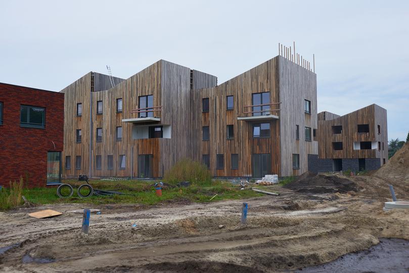 Buitenkant woonwijk Heikant in Essen | DCA