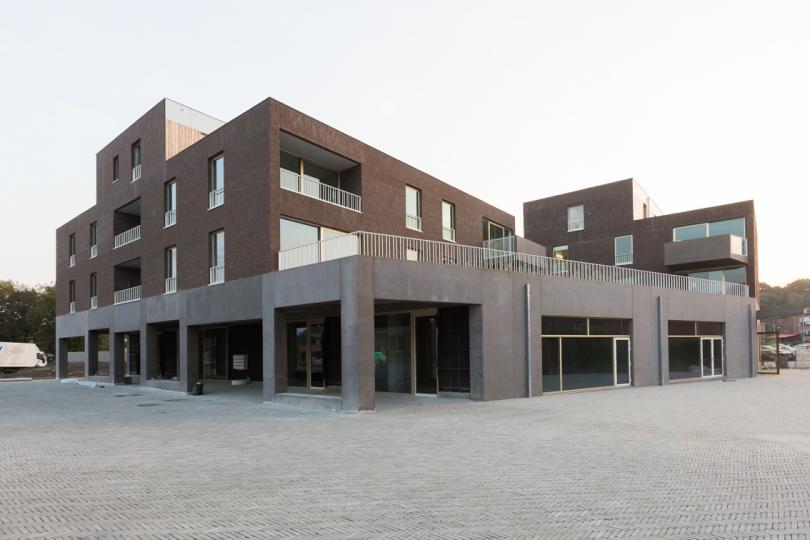 Buitenkant project "Midden" in Boechout