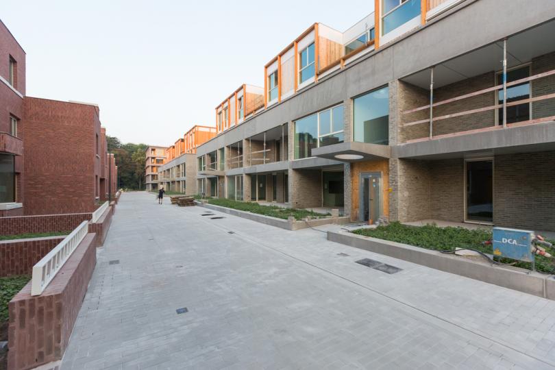 Buitenkant project "Midden" in Boechout