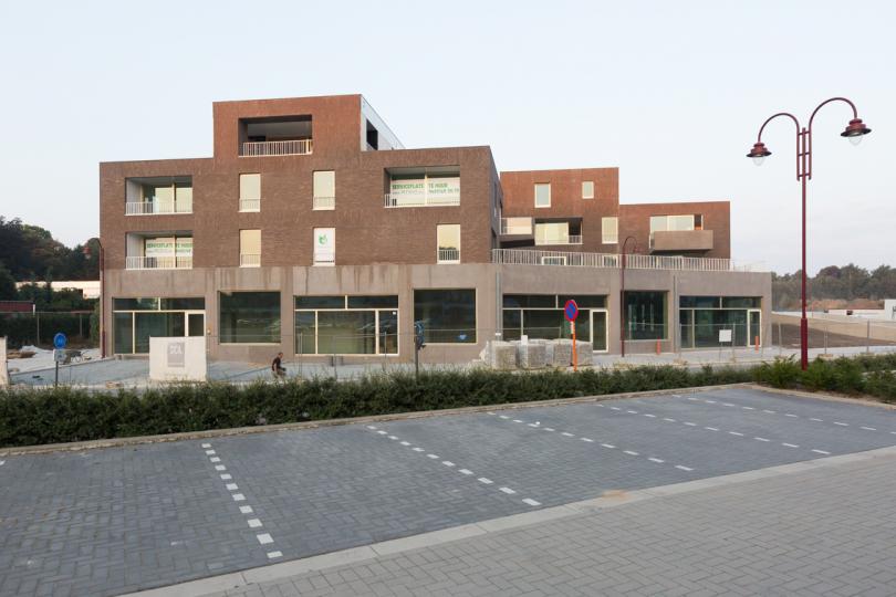 Buitenkant project "Midden" in Boechout