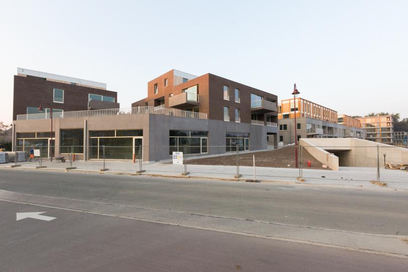 Buitenkant project "Midden" in Boechout