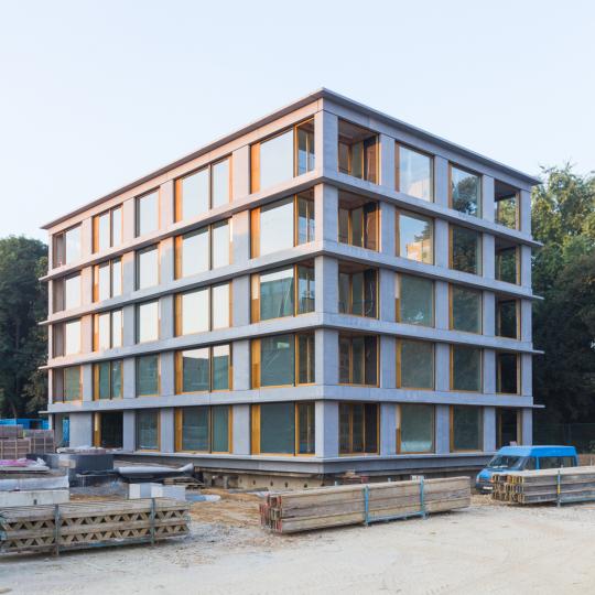Buitenkant project "Midden" in Boechout