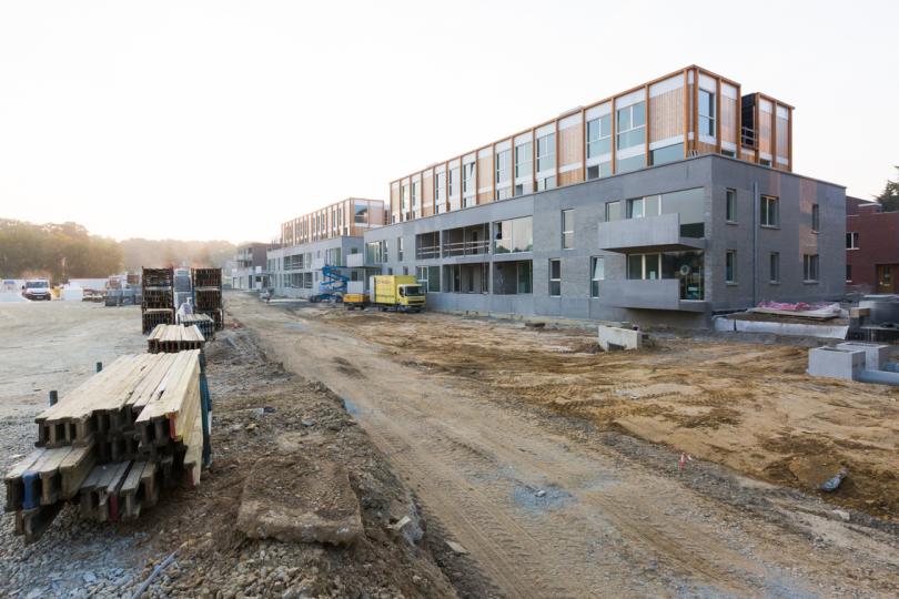 Buitenkant project "Midden" in Boechout