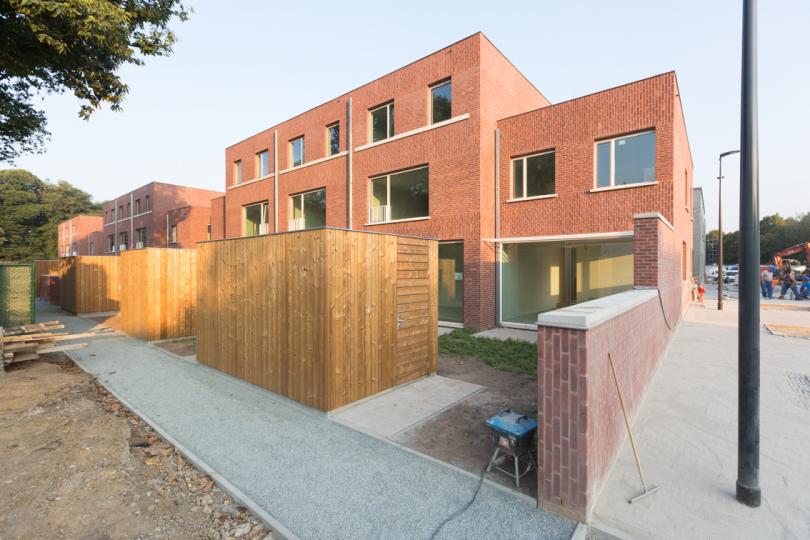 Buitenkant project "Midden" in Boechout