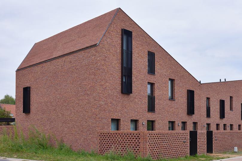 Het afgewerkte project in de Lelielaan in Hemiksem