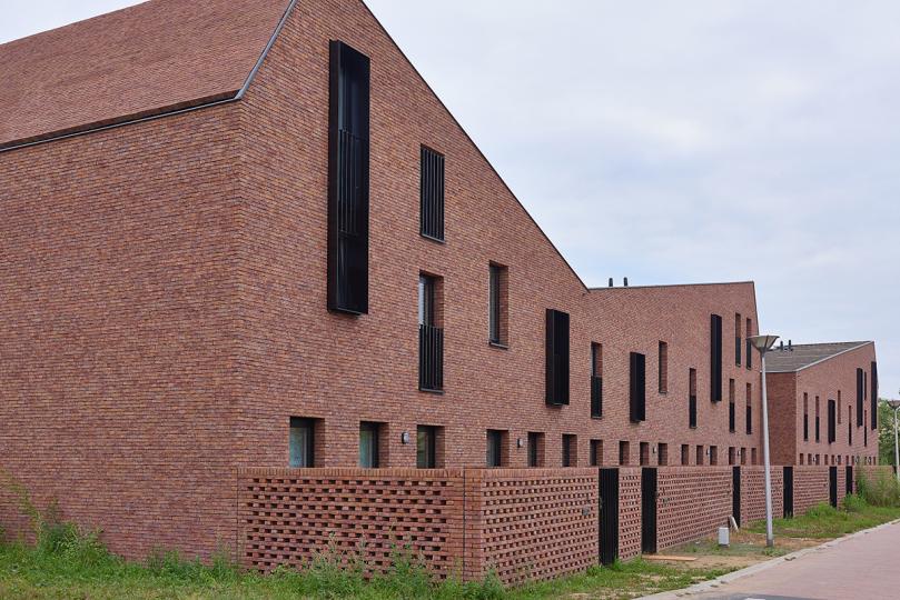 Het afgewerkte project in de Lelielaan in Hemiksem