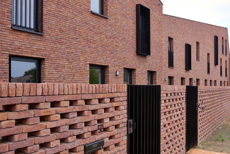 Het afgewerkte project in de Lelielaan in Hemiksem
