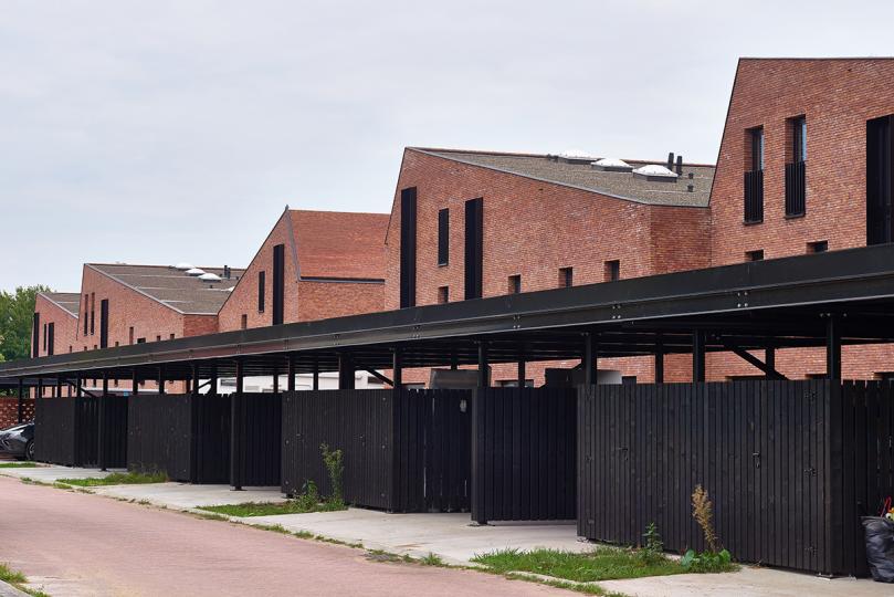 Het afgewerkte project in de Lelielaan in Hemiksem