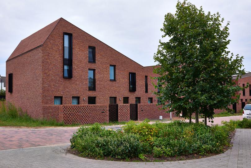 Het afgewerkte project in de Lelielaan in Hemiksem