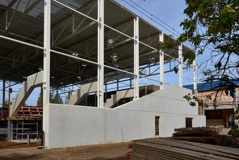 Ruwbouw Sporthal Meerminnen in Beveren | DCA Ruwbouw Sporthal Meerminnen in Beveren | DCA