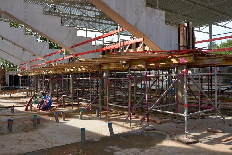 Ruwbouw Sporthal Meerminnen in Beveren | DCA Ruwbouw Sporthal Meerminnen in Beveren | DCA