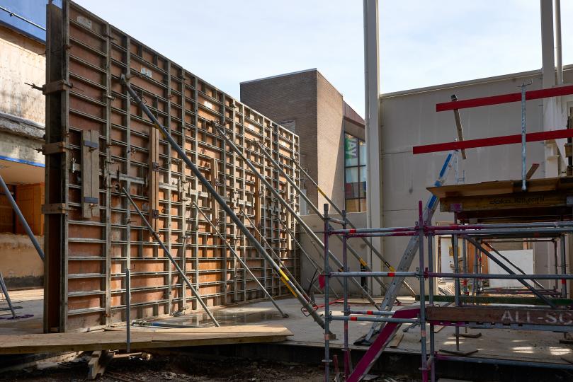 Ruwbouw Sporthal Meerminnen in Beveren | DCA Ruwbouw Sporthal Meerminnen in Beveren | DCA
