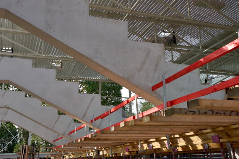 Ruwbouw Sporthal Meerminnen in Beveren | DCA Ruwbouw Sporthal Meerminnen in Beveren | DCA