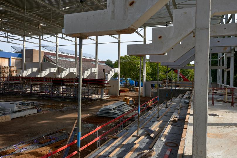Ruwbouw Sporthal Meerminnen in Beveren | DCA Ruwbouw Sporthal Meerminnen in Beveren | DCA
