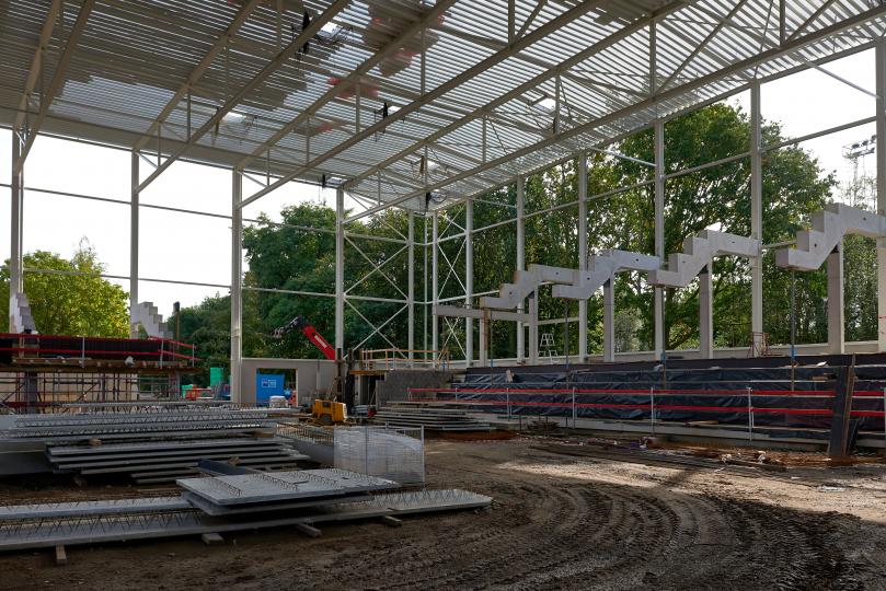 Ruwbouw Sporthal Meerminnen in Beveren | DCA Ruwbouw Sporthal Meerminnen in Beveren | DCA