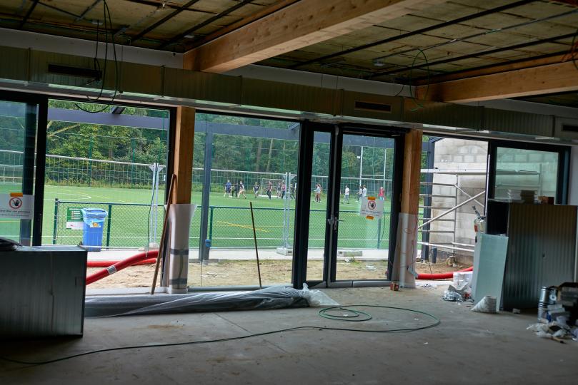 Ruwbouw Sportcentrum Peerdsbos in Brasschaat | DCA