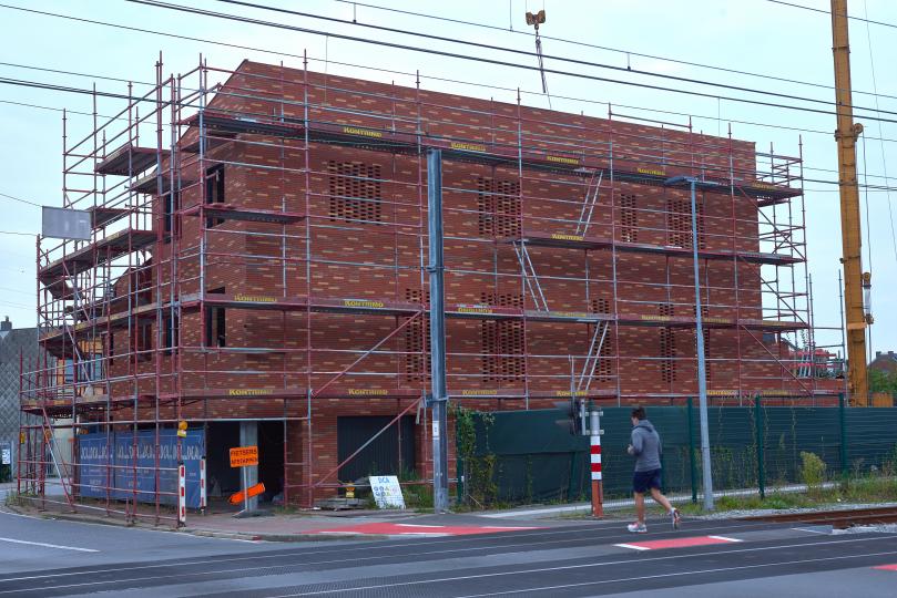 Ruwbouw sociale appartementen Matenstraat in Niel | DCA