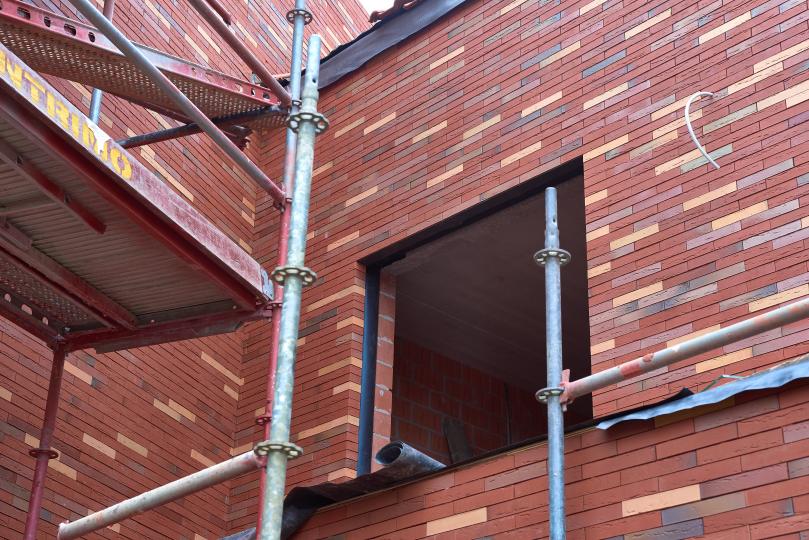 Ruwbouw sociale appartementen Matenstraat in Niel | DCA