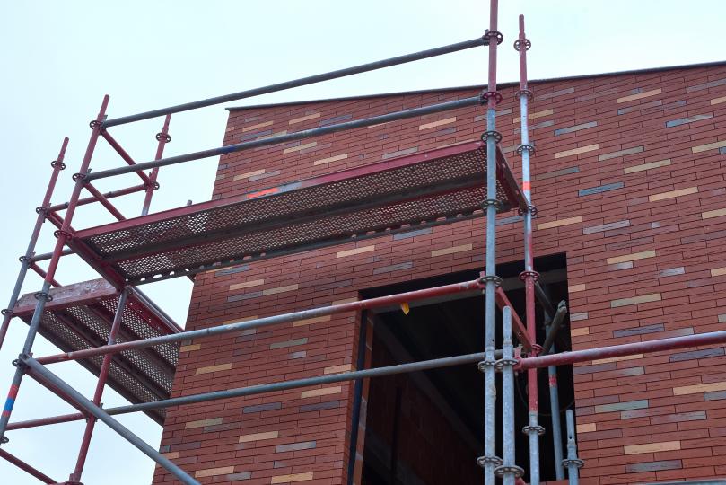 Ruwbouw sociale appartementen Matenstraat in Niel | DCA