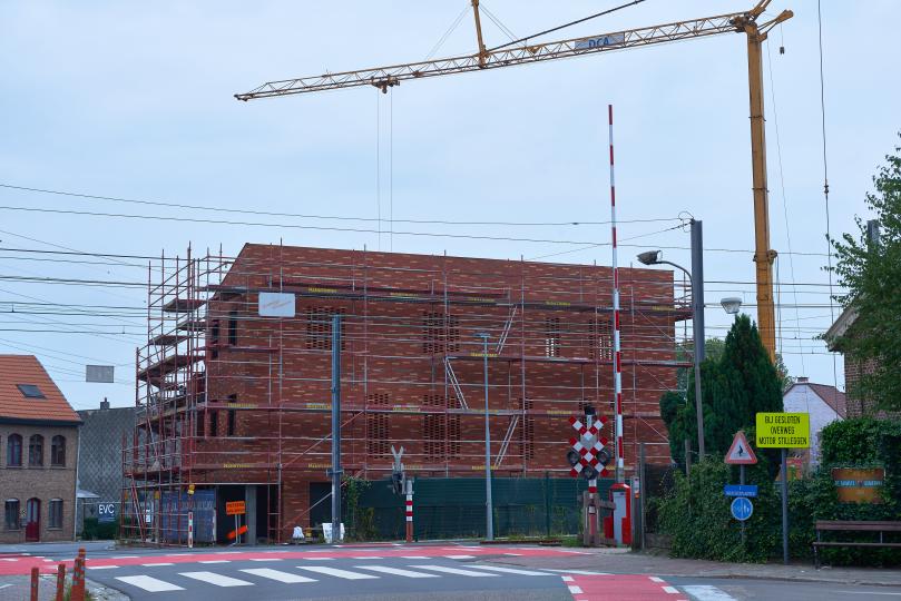 Ruwbouw sociale appartementen Matenstraat in Niel | DCA