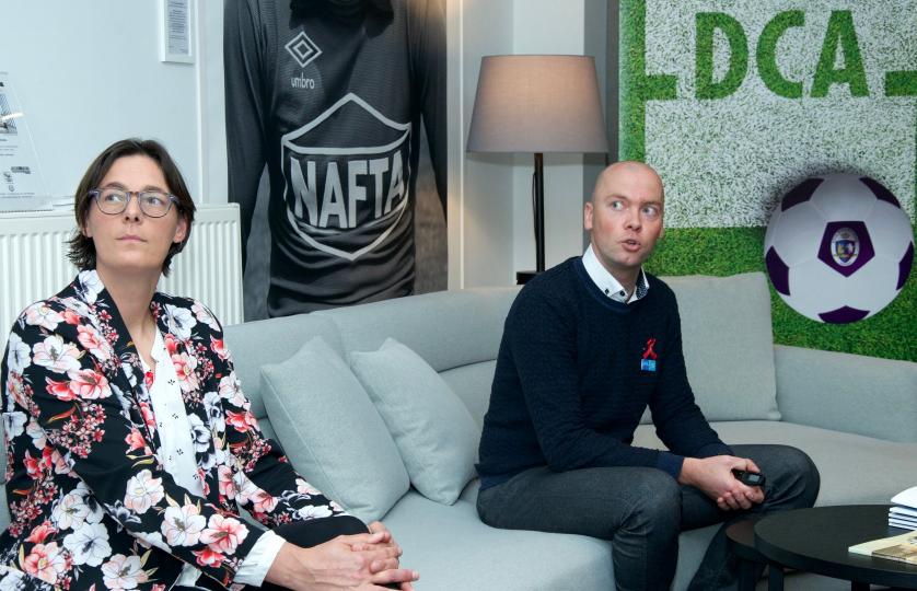 Persmoment Premium Partnership met Tia Hellebaut Academy