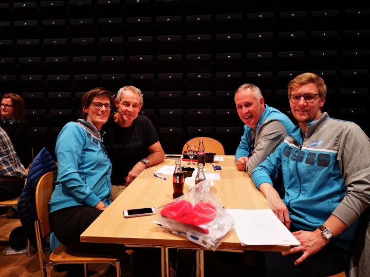 Team Tia Hellebaut Academy op de DCA Familiequiz 2019 in De Djoelen