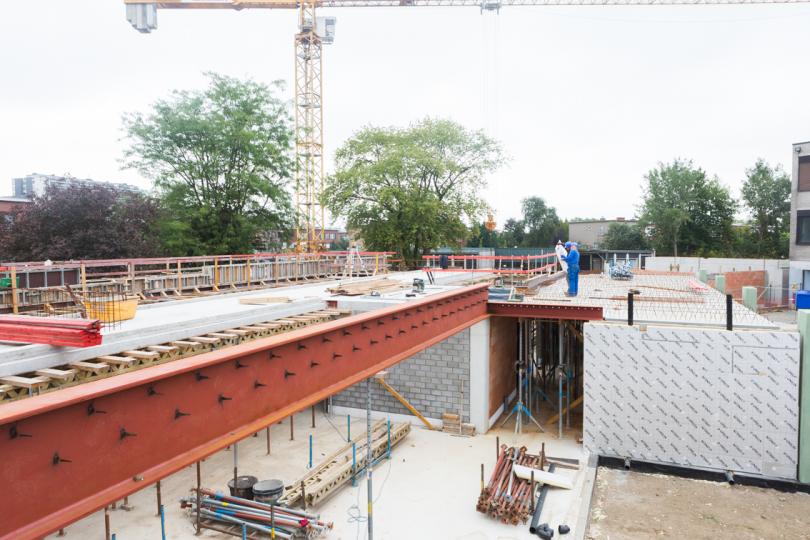 Grote overspanningen in BSGO Laerhof in Merksem