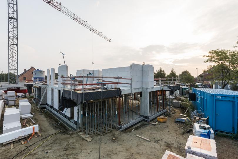 Ruwbouw residentie Gustave in Noorderwijk | DCA