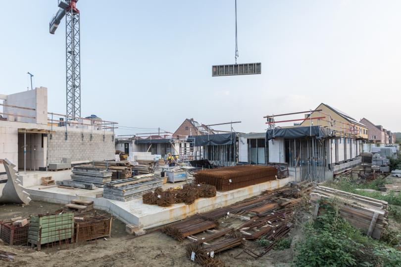 Ruwbouw residentie Gustave in Noorderwijk | DCA