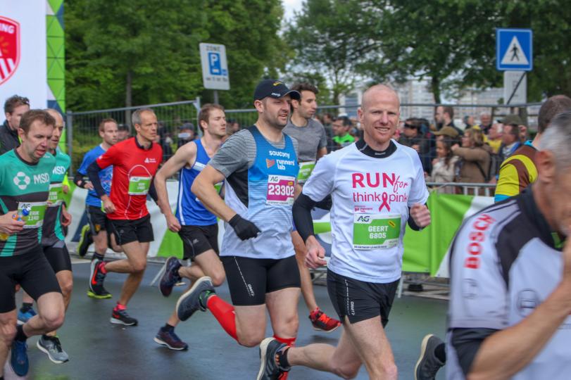 Collega's lopen Antwerp 10 Miles & Marathon
