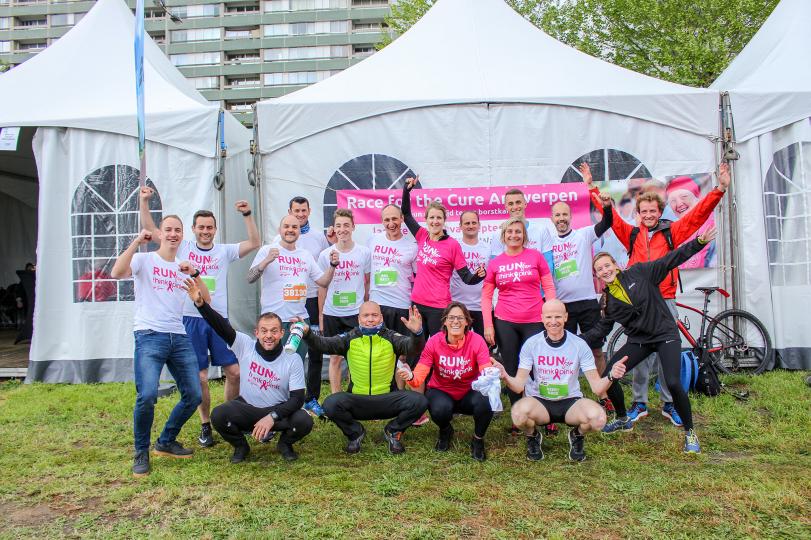 Collega's lopen Antwerp 10 Miles & Marathon