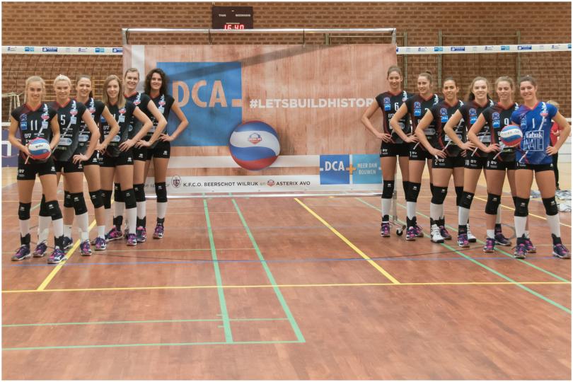DCA verlengt sponsorship dames volleybalploeg ASTERIX AVO BEVEREN Liga A 