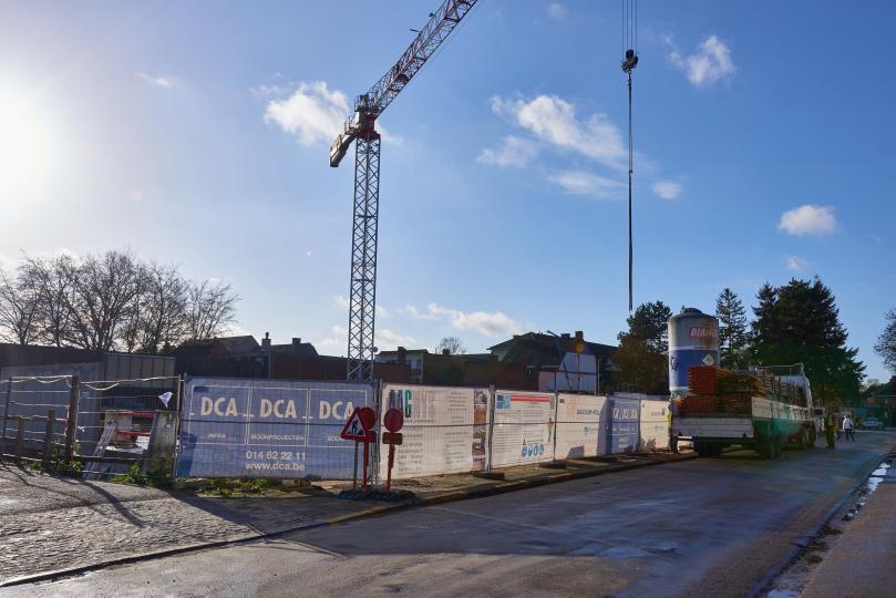Ruwbouw project Gaudium in Mol | DCA