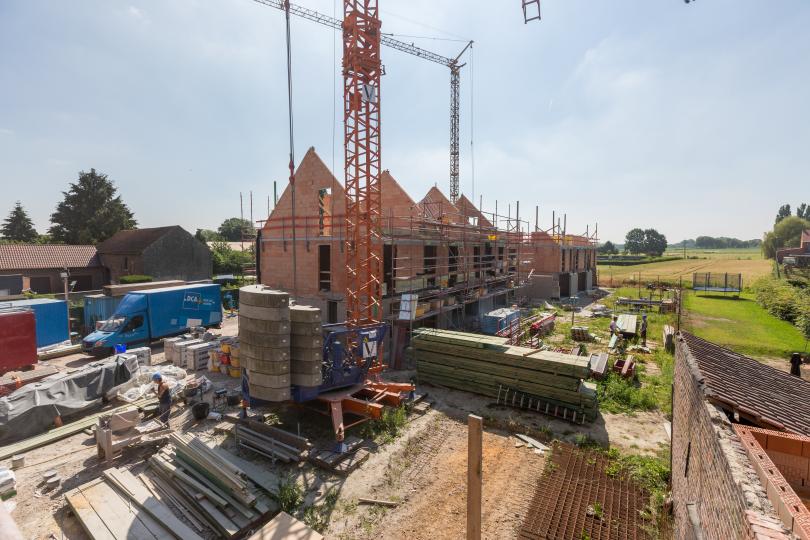 Ruwbouw woningen Dorpserf in Humbeek | DCA